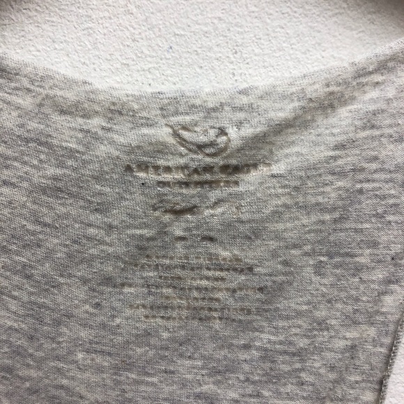 American Eagle gray sequined neckline tank - Picture 5 of 6